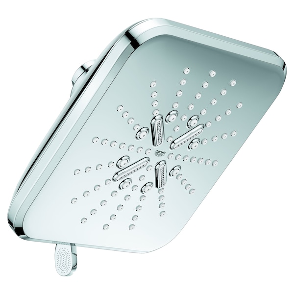 Grohe Rush Smartactive Shower Head, 6-1/2-in. - 3 Sprays, 1.75Gpm, Chrome 26797000 - main